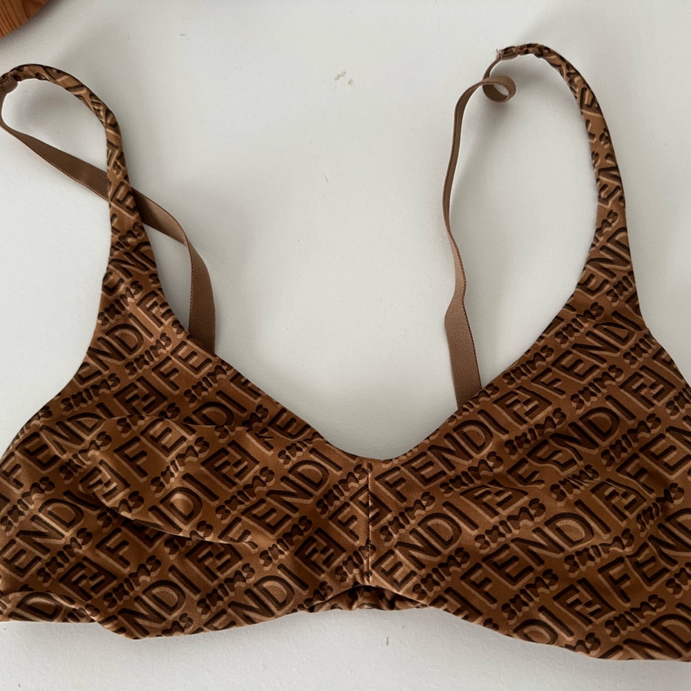 Fendi x skims bralette authentic with box